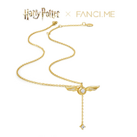 Harry Potter x FANCIME Golden Snitch Sterling Silver Necklace