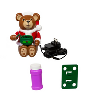 Christmas Bubble Blower Bear