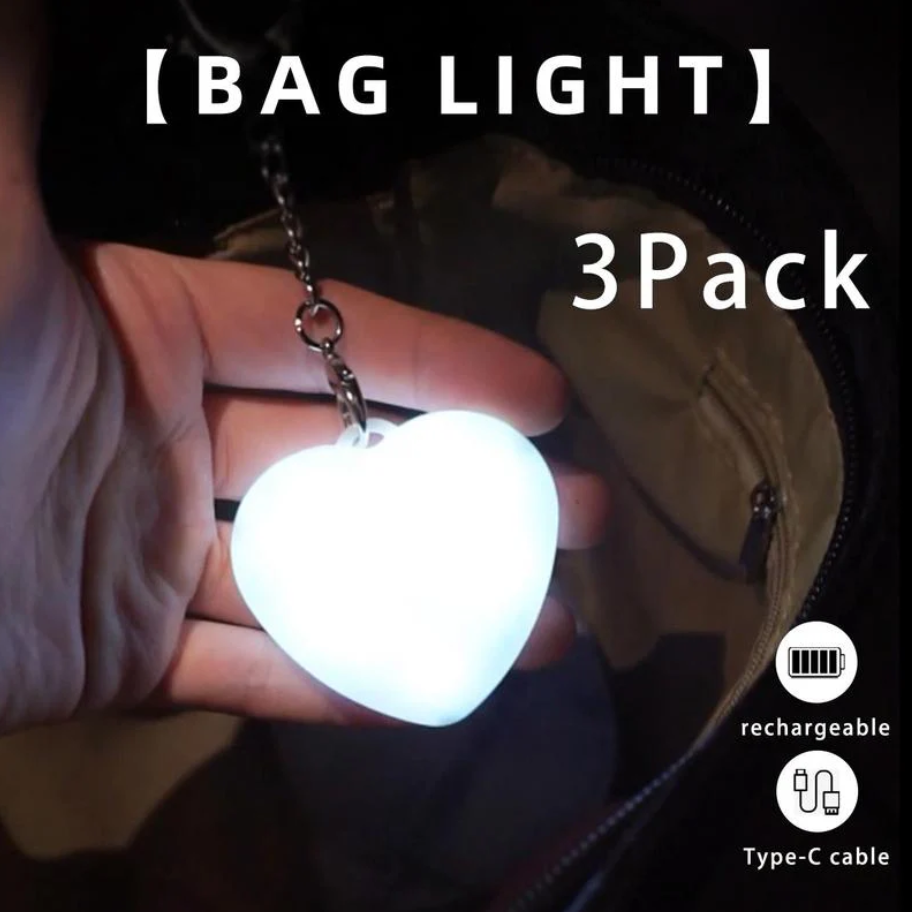 The Bag Heart Touch Sensing Light