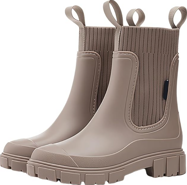 Mid Calf Rain Boots