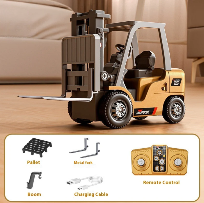 Mini Excavator, Forklift & Dumptruck Toy
