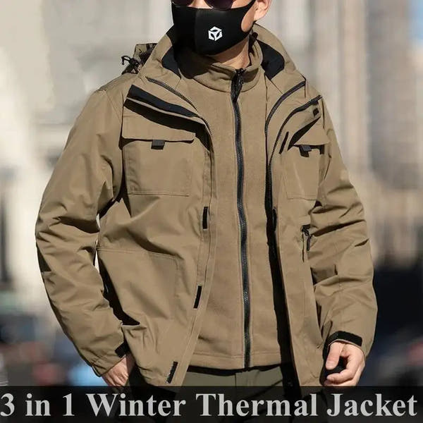 Winter Windproof Warm Mens Jacket