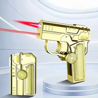 Folding Fingertip Jet Flame Gyro Lighter