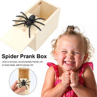 Wooden Spider in The Box Prank