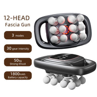 42-Heads Fascia Gun High-Frequency Vibration Body Massager