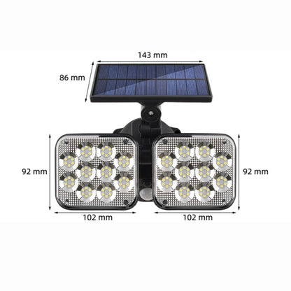 Solar Motion Sensor Light - 120 LED