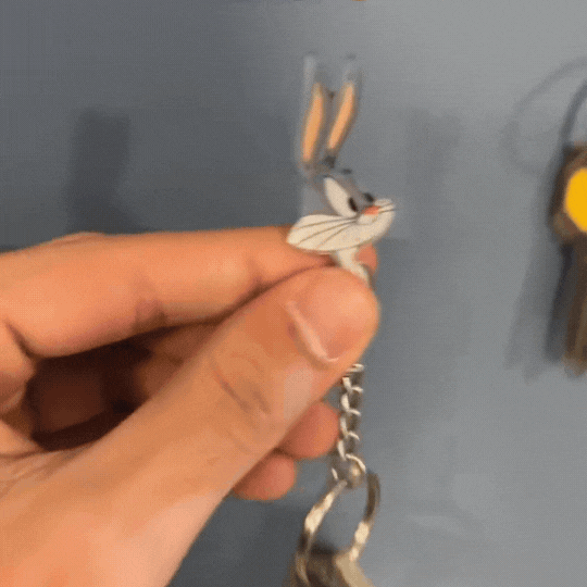 Bunny Pair Keychain