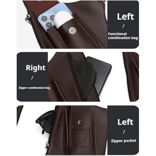 Anti-Theft Underarm Crossbody Bag