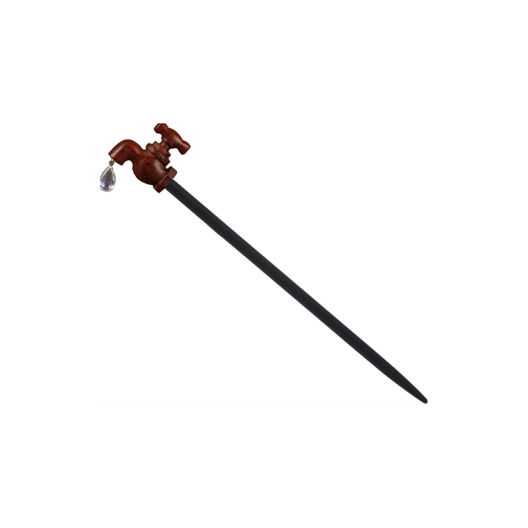 Faucet Design Wooden Hair Stick