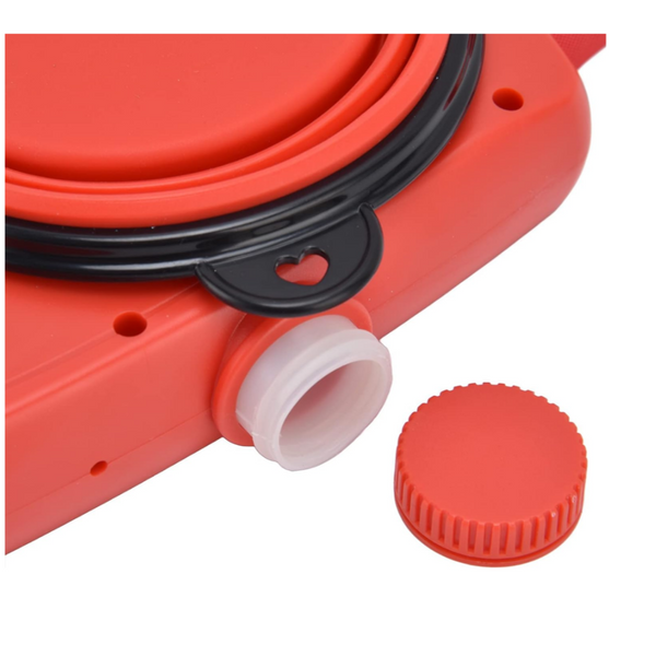 Multifunction Pet Leash with Foldable Bowl