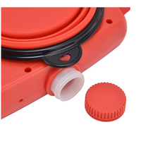 Multifunction Pet Leash with Foldable Bowl