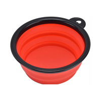 Multifunction Pet Leash with Foldable Bowl