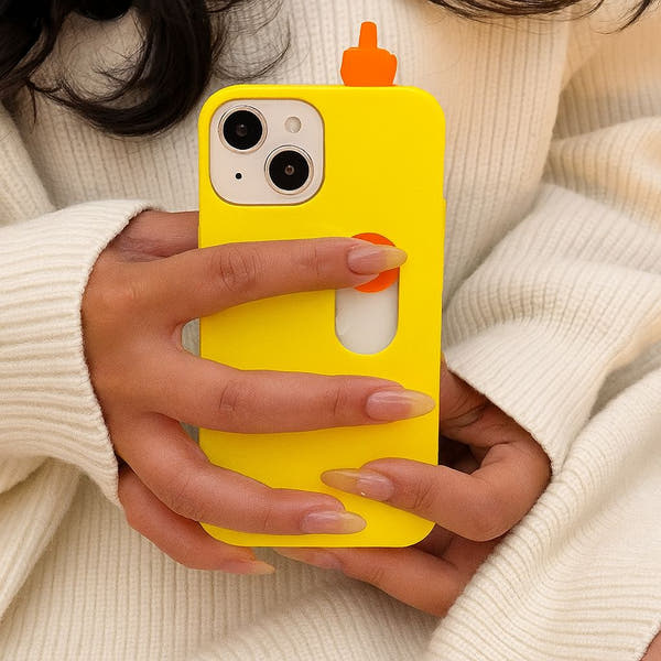 Sliding Finger Phone Case