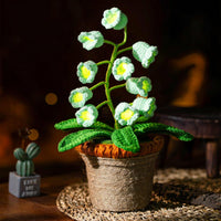 Glowing Crochet Lily Flowers with Night Lights