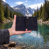 Mini Jeans Wallet