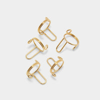 Adjustable Fingernail Rings