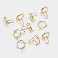 Adjustable Fingernail Rings