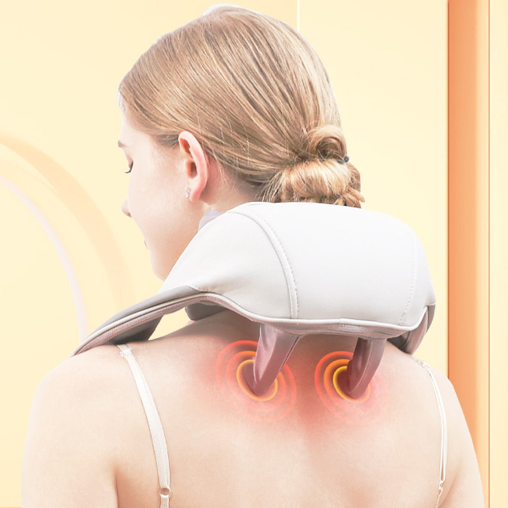 ElectriPulse Neck Massager with Heat – Zenopax store