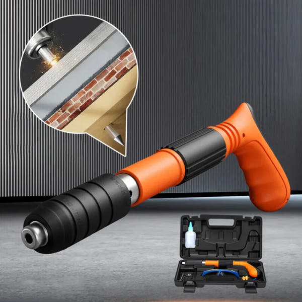 High-Power Concrete & Steel Nail Gun