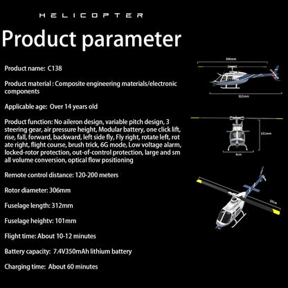 C138 RC Helicopter