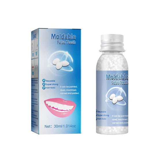 Moldable False Teeth